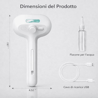 PawBrush™ – Spazzola a Vapore 3 in 1 per Meno Peli e Più Benessere